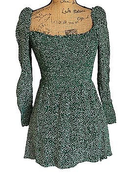 Reformation Mochi Floral Long Sleeve Casual Dress (view 1)