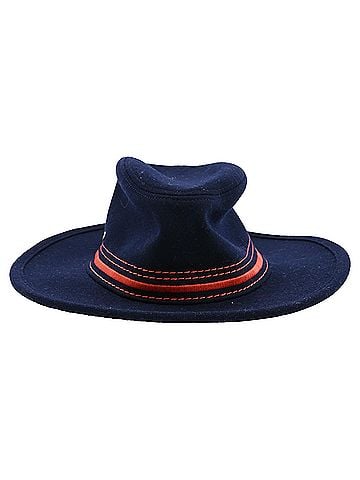 Hermès Hermès Fedora Hat in Navy Blue Cashmere (view 1)