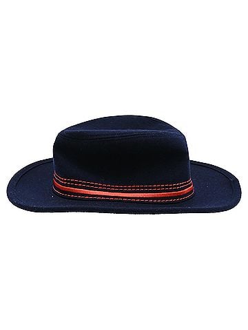 Hermès Hermès Fedora Hat in Navy Blue Cashmere (view 2)