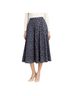 J. McLaughlin 100% Polyester Floral Blue Formal Skirt Size 4 - photo 1