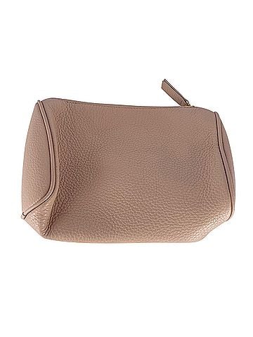 Sergio Rossi Sergio Rossi Cosmetic Pouch in Pink Leather (view 2)