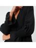 Pomander Place Solid Black Casual Dress Size S - photo 6