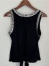 BCBGMAXAZRIA Black Silver Tank Top Size S - photo 7