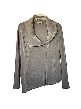 Helmut Lang Asymmetrical Zip Drape Collar Moto Style Jacket Jacket (view 1)