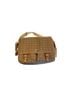 Coach Print Brown Leather Messenger One size - photo 1
