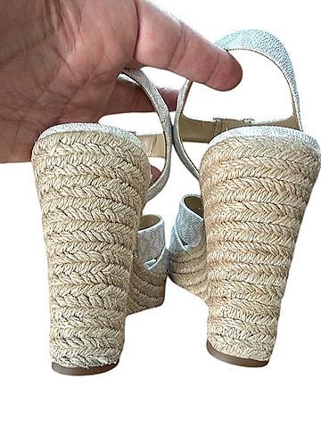 Michael Kors Espadrille Platform Wedge Sandals Sandals (view 2)