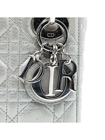 Dior Mini Iridescent Lambskin Cannage Lady Dior (view 2)