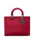 Dior 100% Satin Red Large Satin Lady Dior One size - photo 1
