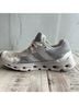 On White Gray Sneakers Size 10 - photo 4