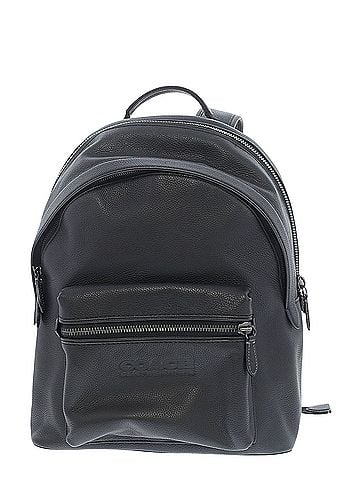Coach Leather Backpack (view 1)