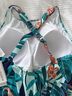 Jantzen 85% Polyamide 15% Elastane 93% Polyamide 7% Elastane 84% Polyamide 16% Elastane 100% Polyester Tropical Blue Orange One Piece Swimsuit Size 18 - photo 7