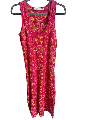 Trina Turk Crochet Slip Dress with Liner Casual Dress (view 1)