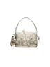 Coach Print Tan Leather Satchel One size - photo 1