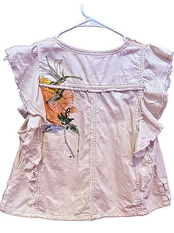 Pilcro Short Sleeve Blouse (view 2)