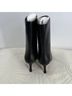Lisa Vicky 100% Leather Solid Black Boots Size 7 1/2 - photo 6