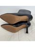 Lisa Vicky 100% Leather Solid Black Boots Size 7 1/2 - photo 4