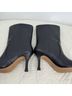 Lisa Vicky 100% Leather Solid Black Boots Size 7 1/2 - photo 9