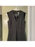 Sandro Black Gray Casual Dress Size S - photo 4