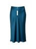 Trina Turk 100% Polyester Solid Teal Formal Skirt Size 0 - photo 1