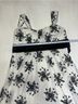 Trixxi 95% Polyester 5% Spandex 100% Polyester Floral White Black Cocktail Dress Size 2X - photo 6