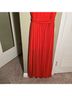 Joyfolie 100% Polyester Solid Red Casual Dress Size L - photo 7