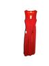 Joyfolie 100% Polyester Solid Red Casual Dress Size L - photo 1