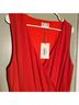 Joyfolie 100% Polyester Solid Red Casual Dress Size L - photo 3