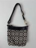 Coach 100% Canvas Solid Black Gray Shoulder Bag One size - photo 14
