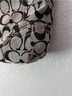 Coach 100% Canvas Solid Black Gray Shoulder Bag One size - photo 7