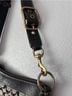 Coach 100% Canvas Solid Black Gray Shoulder Bag One size - photo 5