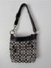 Coach 100% Canvas Solid Black Gray Shoulder Bag One size - photo 6