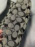 Coach 100% Canvas Solid Black Gray Shoulder Bag One size - photo 9