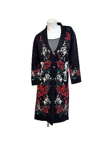 Vertigo Paris Long Knit Duster Overlay Coat (view 1)