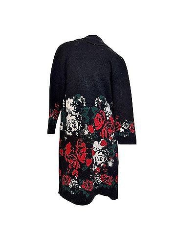 Vertigo Paris Long Knit Duster Overlay Coat (view 2)