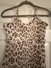 Style Rack 100% Polyester Leopard Print Brown Ivory Casual Dress Size S - photo 5