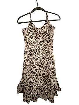 Style Rack Neutral Leopard-Pattern Spaghetti Strap Dress Casual Dress (view 1)