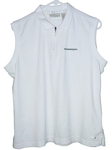 Antigua Sleeveless Button-Down Shirt (view 1)
