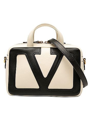 Valentino Bicolor Nappa Vlogo Viva Superstar Handbag (view 1)