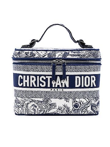 Dior Embroidered Canvas Toile De Jouy DiorTravel Vanity Case (view 1)