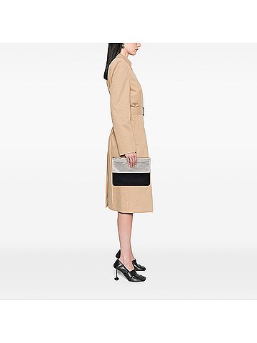 Chanel Medium Bicolor Goatskin Boy O Case Clutch (view 2)