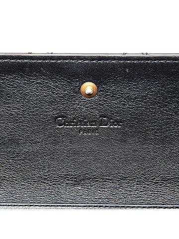 Dior Patent Cannage Lady Dior Wallet On Chain (view 2)