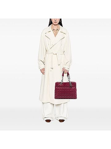 Dior Large Lambskin Cannage Lady Dior Soft Shopping Tote (view 2)