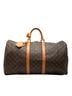 Louis Vuitton 100% Coated Canvas Brown Monogram Keepall 55 One size - photo 1