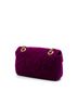 Gucci 100% Velvet Purple Small GG Marmont Matelasse Velvet Crystal Embellished Shoulder Bag One size - photo 3