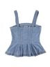 Veronica Beard Solid Blue Tank Top Size 0X - photo 2