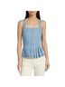 Veronica Beard Solid Blue Tank Top Size 0X - photo 4