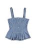Veronica Beard Solid Blue Tank Top Size 0X - photo 1