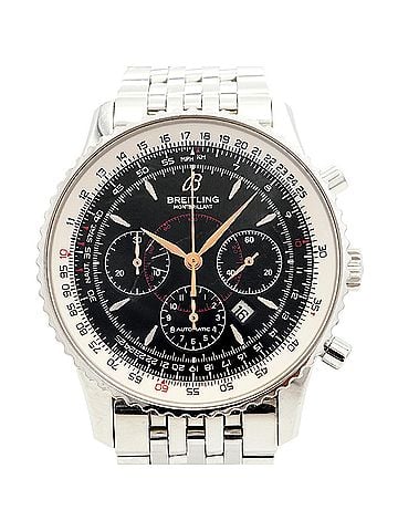 Breitling Breitling Montbrillant 38 A41370 Black Dial Men's Watch (view 1)