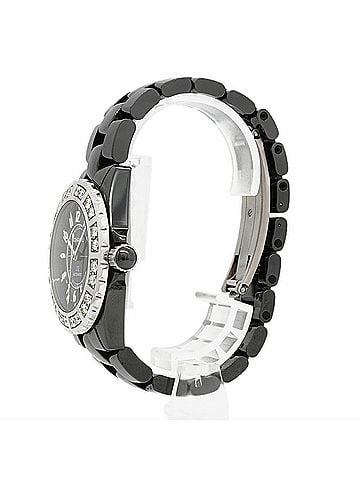 Chanel Chanel J12 Diamond H1174 Black Dial Men's Watch (view 2)