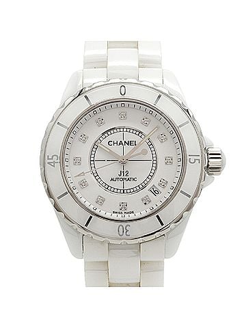 Chanel Chanel J12 Diamond H1629 White Dial Men's Watch (view 1)